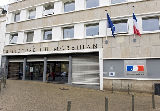 Préfecture du Morbihan à Vannes